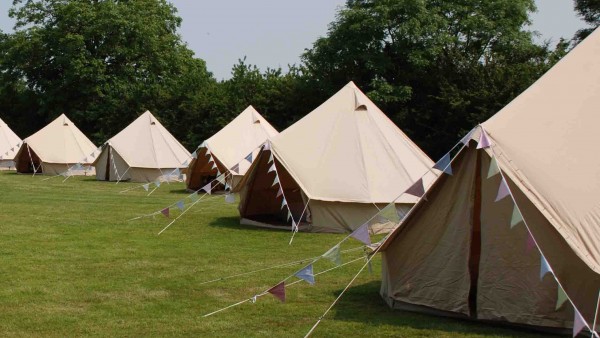 Honeybells Tent Village Silverstone